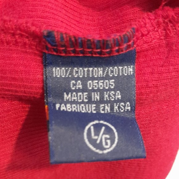 Red Knit T-shirt - Picture 3 of 4